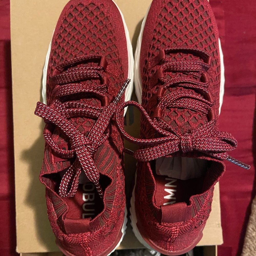 WORN 1x M/7.5 W /9NoBull Crimson Kit Runners. - Picture 5 of 8